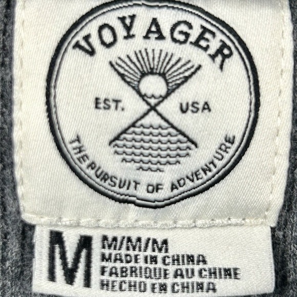 Voyager Thermal Lined Flannel Shirt Shacket Size Medium Outdoor Chore Hunt - Picture 5 of 7